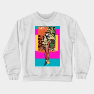 Tiger Spots Re-imagined again Crewneck Sweatshirt